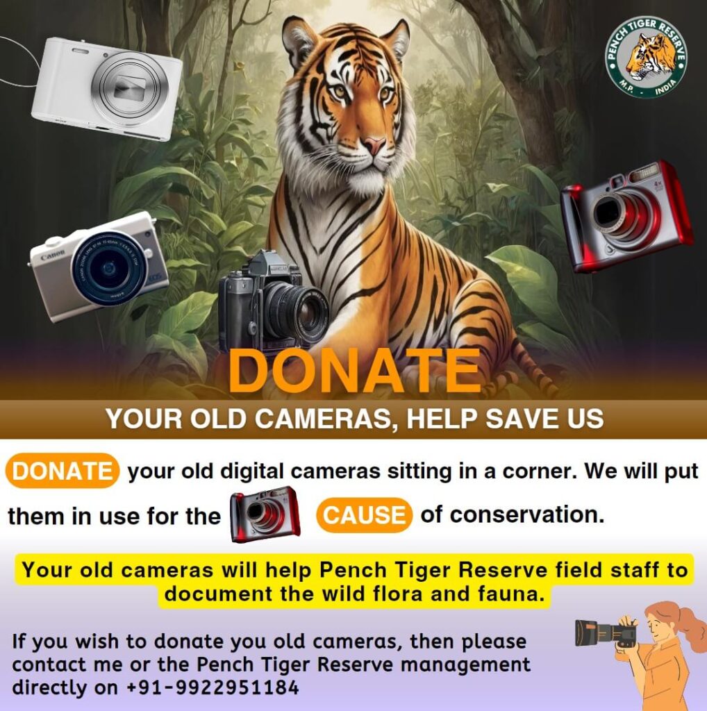 Donate Camera to Pench Tiger Reserve
